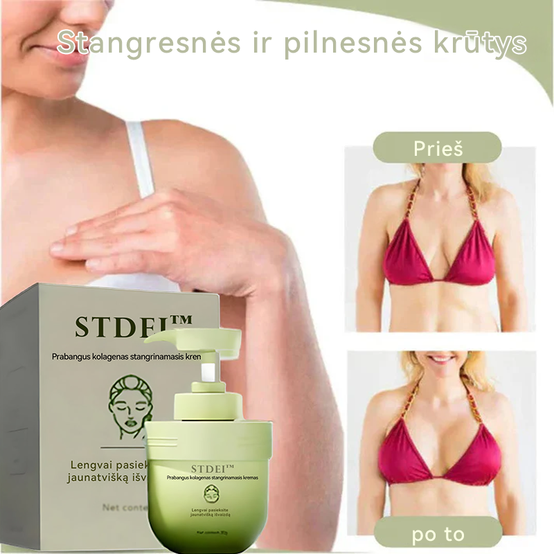 STDEI™ 💖Prabangi kolageno stangrinamoji kremas (atkuria jauno veido odą)✨