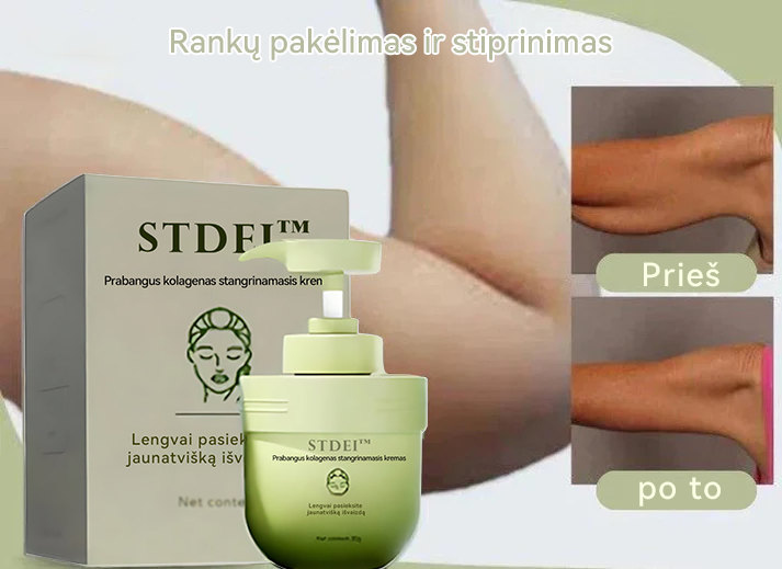 STDEI™ 💖Prabangi kolageno stangrinamoji kremas (atkuria jauno veido odą)✨