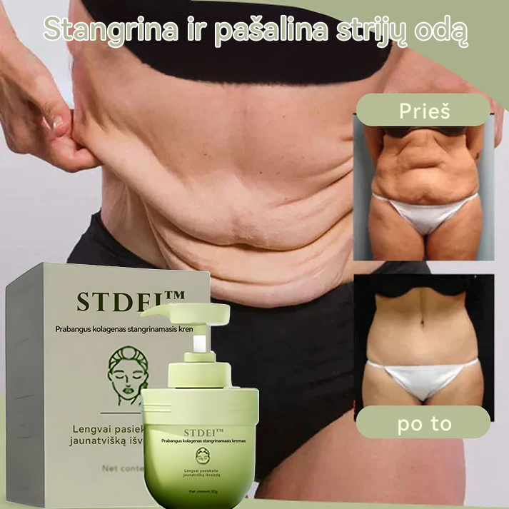 STDEI™ 💖Prabangi kolageno stangrinamoji kremas (atkuria jauno veido odą)✨