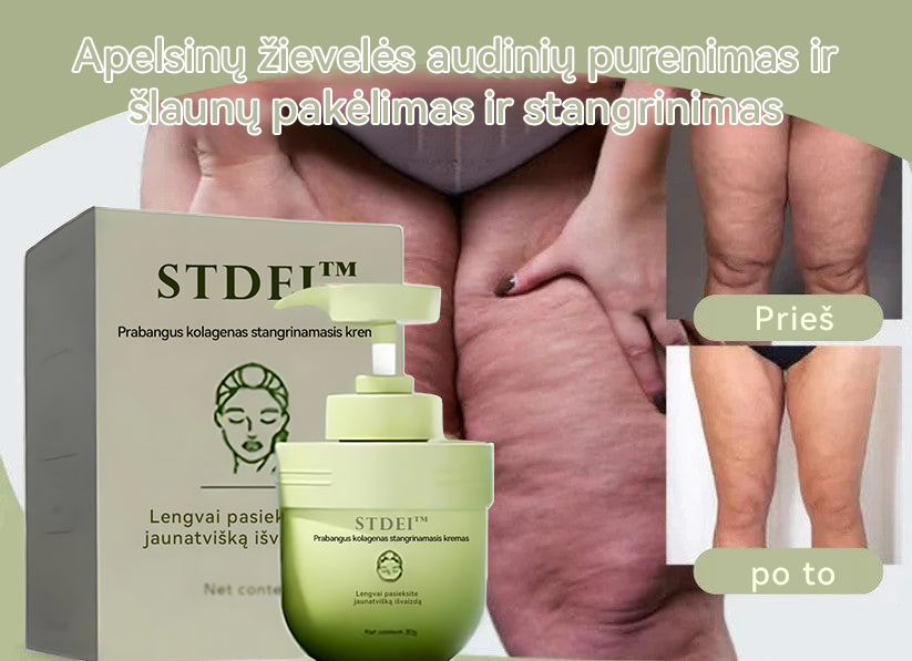 STDEI™ 💖Prabangi kolageno stangrinamoji kremas (atkuria jauno veido odą)✨