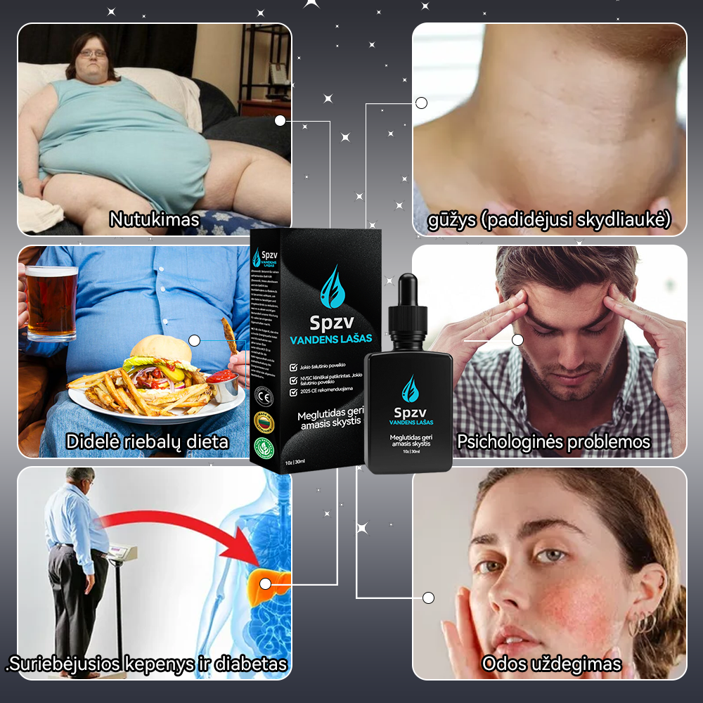 (✅Oficiali parduotuvė) 𝑺𝐩𝐳𝐯® 𝐌𝐞𝐠𝐥𝐮𝐭𝐢𝐝 geriamasis skystis💧 (Maistinio lygio riebalų deginimo produktas, sukurtas Vilniaus universiteto Medicinos fakultete)