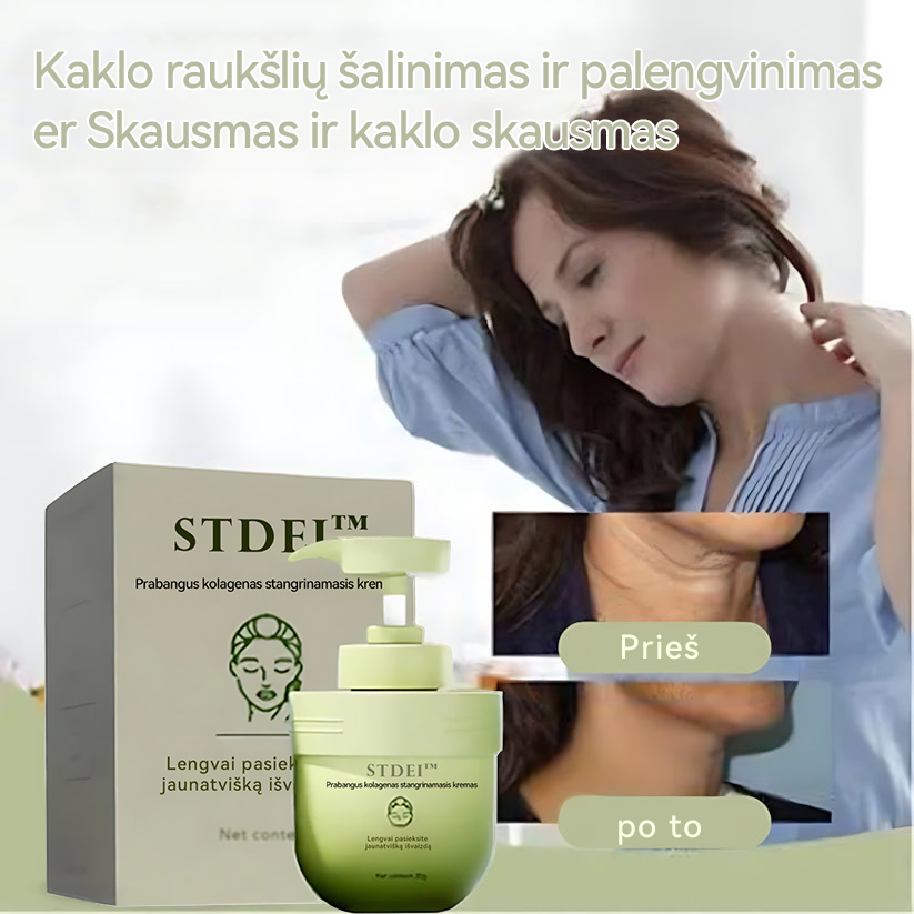 STDEI™ 💖Prabangi kolageno stangrinamoji kremas (atkuria jauno veido odą)✨