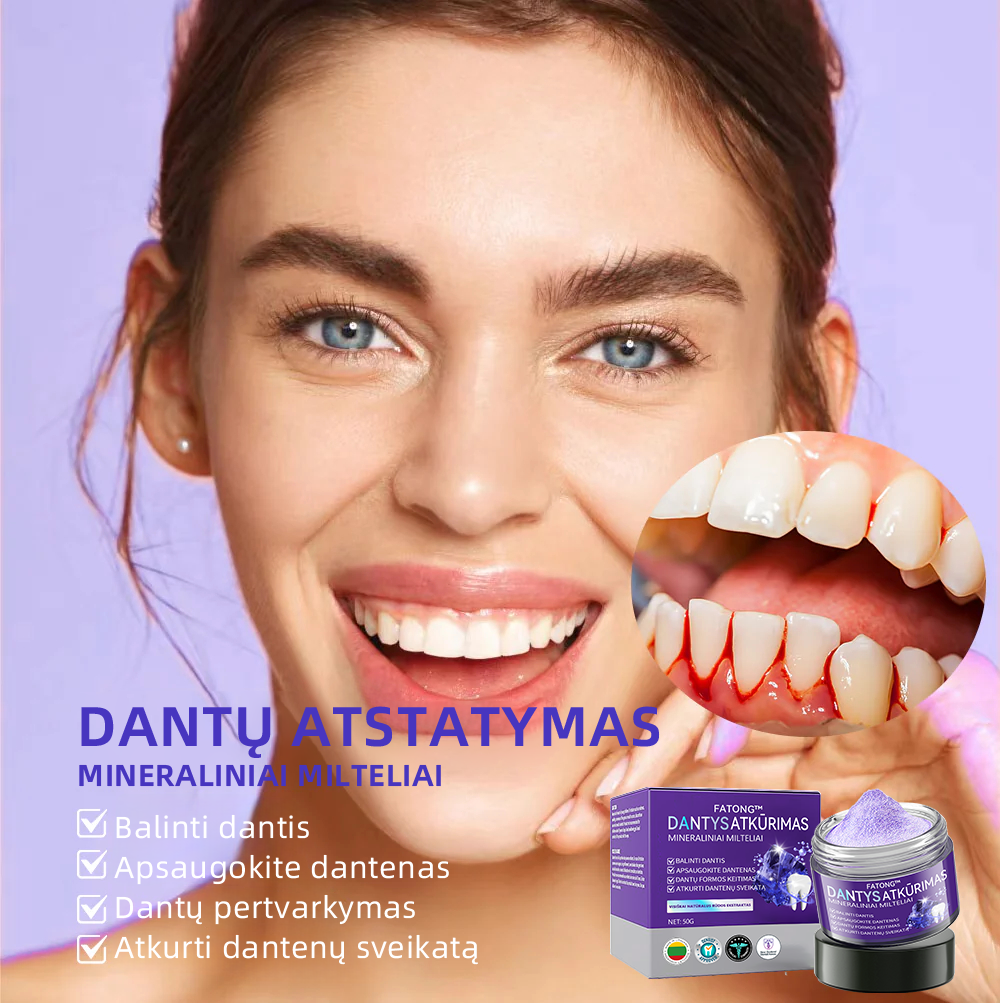 [✅Oficiali parduotuvė] 𝐅𝐀𝐓𝐎𝐍𝐆® Dantų atkūrimo mineralinė milteliai🎉 (LOD rekomenduojama)（🎁 Išskirtinė akcija - nepraleiskite!）