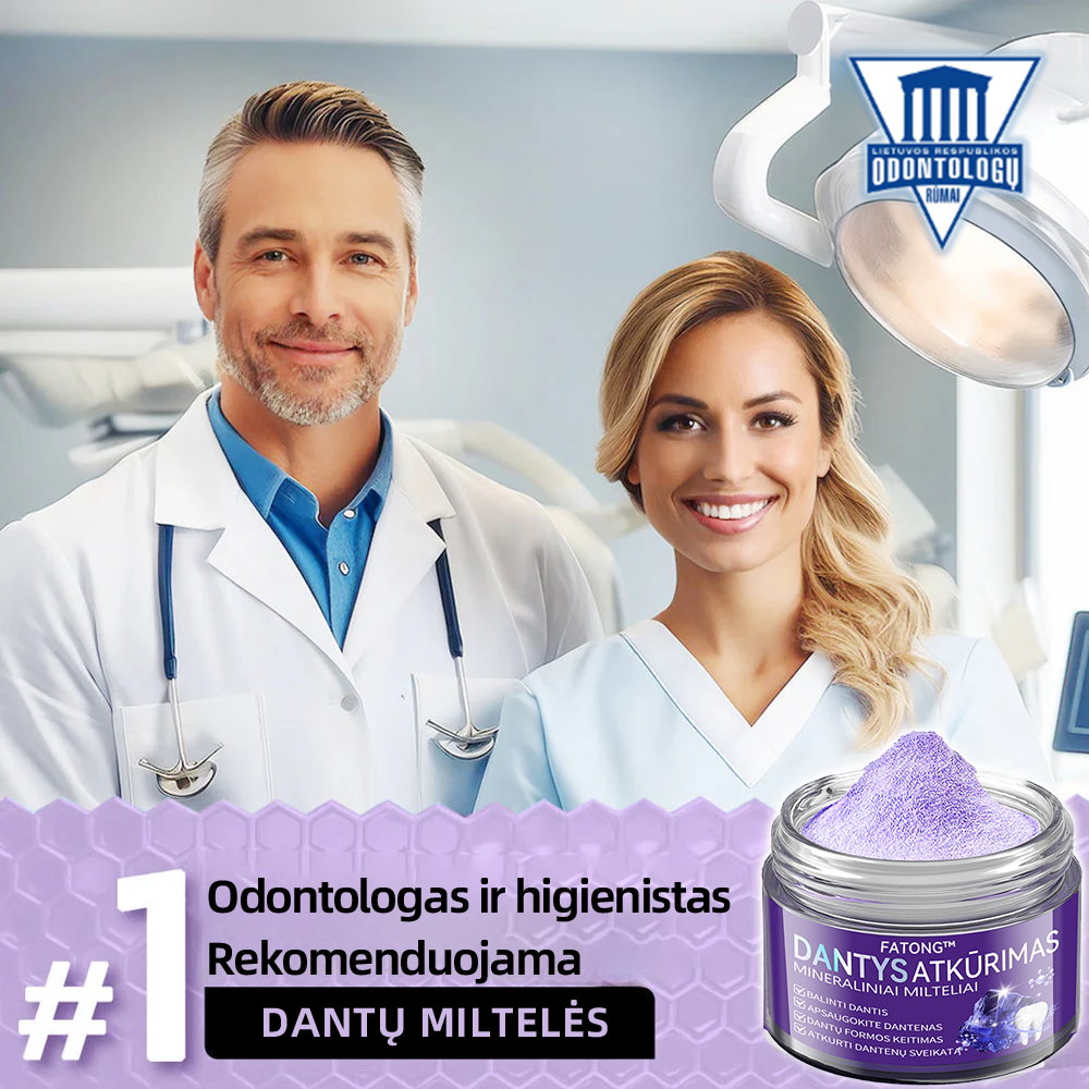 [✅Oficiali parduotuvė] 𝐅𝐀𝐓𝐎𝐍𝐆® Dantų atkūrimo mineralinė milteliai🎉 (LOD rekomenduojama)（🎁 Išskirtinė akcija - nepraleiskite!）
