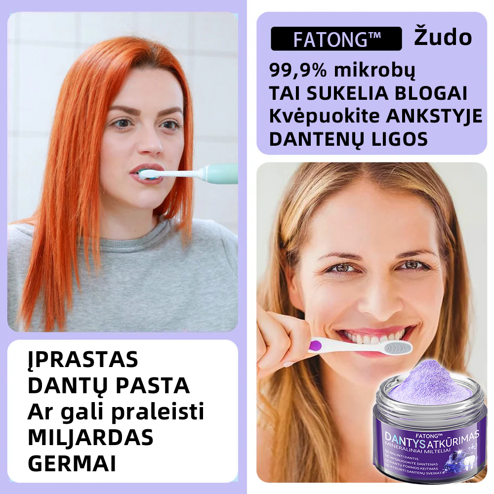 [✅Oficiali parduotuvė] 𝐅𝐀𝐓𝐎𝐍𝐆® Dantų atkūrimo mineralinė milteliai🎉 (LOD rekomenduojama)（🎁 Išskirtinė akcija - nepraleiskite!）