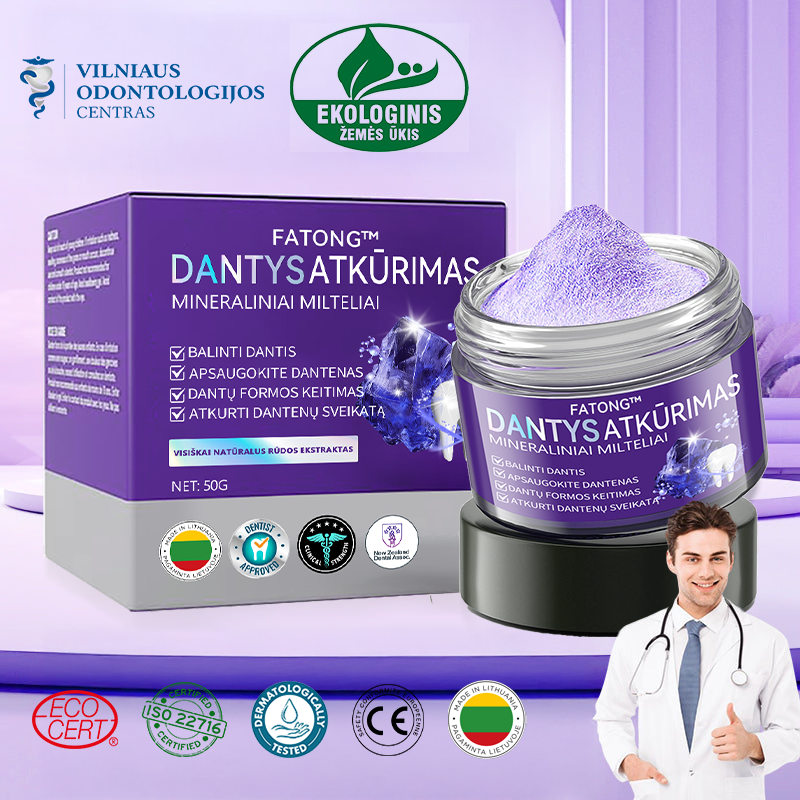 [✅Oficiali parduotuvė] 𝐅𝐀𝐓𝐎𝐍𝐆® Dantų atkūrimo mineralinė milteliai🎉 (LOD rekomenduojama)（🎁 Išskirtinė akcija - nepraleiskite!）